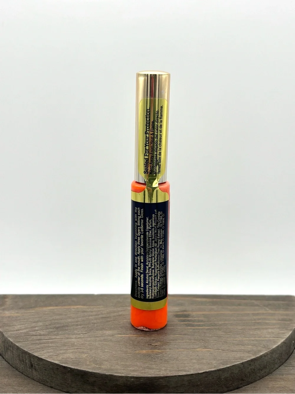 Lipsense Samon NEW Matte Warm Coral Red Orange Long Lasting Liquid Lipstick